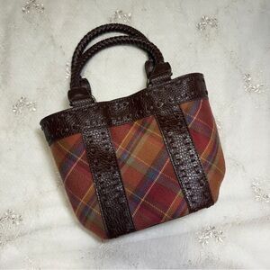 Vintage Y2K Fall Plaid Mini Bag – Gilmore Girls Lorelai Gilmore Aesthetic